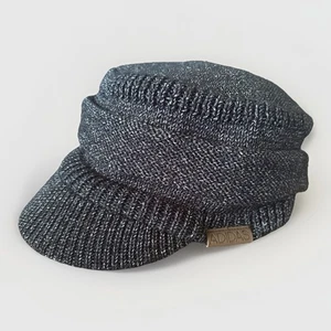 Adidas Climawarm Damen Strick Kadetten Mütze Grau Cap One Size Gefüttert Neu ohne Etikett - Bild 1 von 8