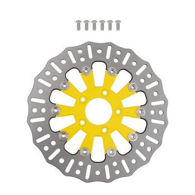 Rotor de disco de freio dianteiro 11,8" para Harley-Davidson Softail Breakout Dyna 2015-2024 - Imagem 1 de 4