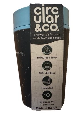 Mehrweg Kaffebecher Circular & Co. Mercedes EQ Coffee To-Go Made in UK NEU - Bild 1 von 3