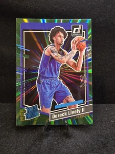 2023-24 Donruss - RR Dereck Lively #233 Holo Green Laser (RC) Timberwolves - Foto 1 di 2