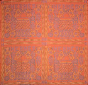 Hermes Seide Musselin Carre 140 KELLY EN PERLES Kelly große Stola Schal aus Erbse - Bild 1 von 9