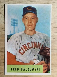 1954 Bowman #60 Fred Baczewski RC (VGEX) - Picture 1 of 2