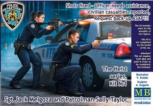 MAS24064 - Masterbox 1:24 - Rapina n.1 - Spara sparato, richiesta backup - Foto 1 di 1