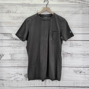 Kuhl Wildfibre Organic Cotton Mens M T Shirt Pocket Short Sleeve Gray Outdoor - Picture 1 of 9