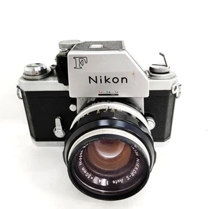 Nikon F Photomic FTN silber SLR manuell 35mm NIKKOR-S Auto 1 1.4 f=50mm 2323376 - Bild 1 von 9