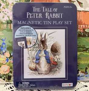Beatrix Potter Il racconto di Peter Coniglio 46 pezzi set gioco latta magnetico età 3+ - Foto 1 di 4