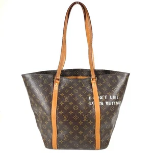 LOUIS VUITTON M51108 Monogram Sack Einkaufstasche Schultertasche Beuteltasche Bag - Bild 1 von 18