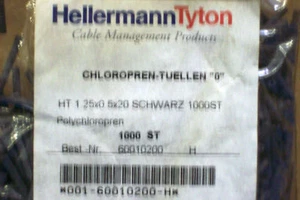 HELLERMANN TYTON 60010200-H CHLOROPREN-TUELLEN "0" - Picture 1 of 2