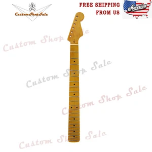 Ahorn E-Gitarrenhals Glanz 22 Bund Ahorn Griffbrett Radius 14" für ST Strat - Bild 1 von 5