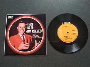 THIS IS IT JIM REEVES EP RECORD - Picture 1 of 2