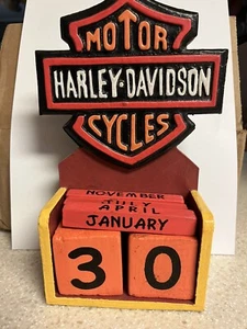 🔥 Harley Davidson - Block Calendar - 12 Months 365 Days, 4.5 X 9 Inches - Picture 1 of 1