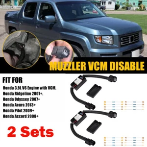 2x fits For Honda Pilot Accord Ridgeline Odyssey 3.5L Acura Muzzler VCM Kit Plug - Picture 1 of 11