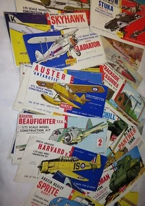 VINTAGE AIRFIX HO/OO & 1/72 HEADER CARD Aircraft Military Cars SELECTION - Picture 1 of 36