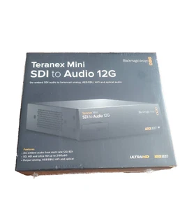 Blackmagic Teranex Mini SDI to Audio 12G - New - Picture 1 of 2