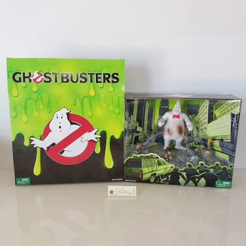 NEW Mattel 2016 SDCC Exclusive Ghostbusters Lights Sounds Ecto Mini Box Set Cover