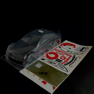 RC Car Karosserie 1:10 unlackiert AMG Mercedes Benz CLK Dekor Vodafone DTM 2002 - Bild 1 von 16