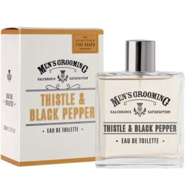 Scottish Fine Soaps Thistle & Black Pepper Grooming EDT 100ml