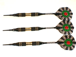 Soft Tip Darts 18 Gram Brass with Aluminum Shafts, New #1089 - Picture 1 of 3