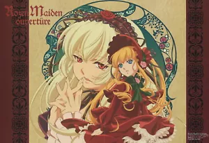 poster promo Rozen Rosen maiden anime Shinku Suigintou 2-side - Picture 1 of 2