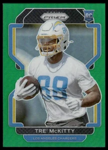 2021 Panini Prizm #416 Tre' McKitty Green Los Angeles Chargers - Bild 1 von 2