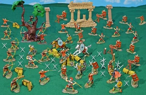 Deluxe Painted Roman Empire Playset - 54mm painted plastic soldiers - Picture 1 of 1