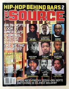 The Source Magazine December 2005 #194 Hip Hop Behind Bars 2 Beanie Twista Kim - Foto 1 di 3