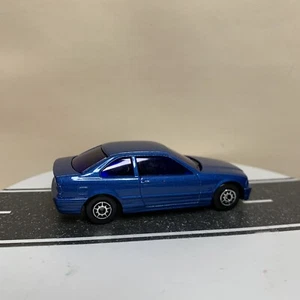 Maisto BMW 328i E36 3 Series Coupe Blue Metallic/Dark Window Tint 1:64 Scale NM - Picture 1 of 13
