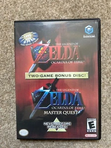 gamecube ZELDA Ocarina Of Time + Master Quest Spiel (NI) Nintendo PAL UK Version! - Bild 1 von 5