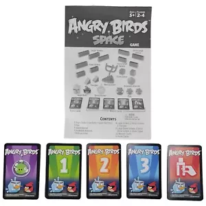 Angry Birds Space Game Replacement Mission & Points Cards - Mattel 2012 - Picture 1 of 3