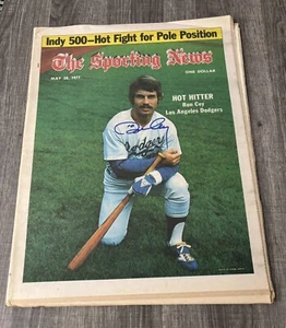 Ron Cey 1977 Sporting News Signed AUTOGRAPHED BEAUTY ! LA DODGERS - Picture 1 of 2
