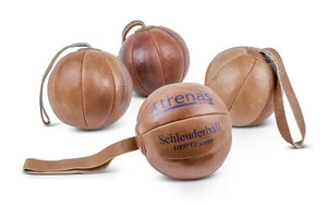 Schleuderball von trenas aus Leder - Werfen - Ball - Schlaufe - Leichtathletik - Bild 1 von 5