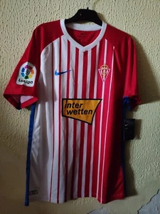 Nueva y Original | Camiseta de futbol shirt | Talla L | Sporting de Gijon - Imagen 1 de 1