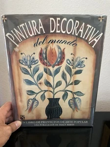 Pintura Decorativa del Mundo (Spanish Edition) Tracy Marsh Hardcover 1st Ed VG++ - Imagen 1 de 17