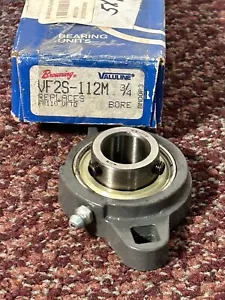 BROWNING VF2S-112M 2-BOLT FLANGE BALL BEARING UNIT 3/4" BORE - Picture 1 of 1