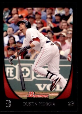 2011 Bowman Dustin Pedroia Boston Red Sox #26 2116 - Image 1 of 2