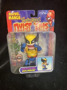 MARVEL MANGA TWIST'EMS Motorizado Wind Up WOLVERINE 2003 SIN USAR Y SIN USAR - Imagen 1 de 6