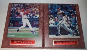 Lot Of (2) Austin Kearns Cincinnati Reds Player Hitting 8X10 Photo Wall Plaques - Picture 1 of 3