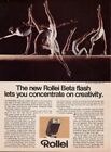 Rollei  - Beta 4 Flash - Original Magazine Ad - 1977