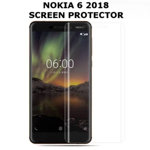 Nokia 6 2018 Tempered Glass Screen Protector For - Picture 1 of 1