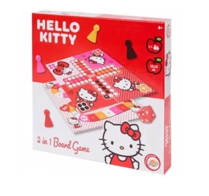 Hello Kitty 2 en 1 Juego de Mesa Juego 38x 38 cm Juego Infantil Juego de Mesa - Imagen 1 de 4