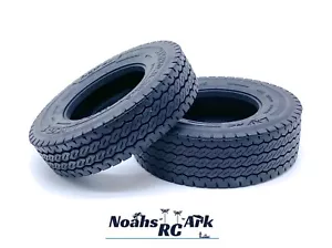 1:14 Maßstab Tamiya LKW LKW 20 mm 25 mm Straßenreifen S-1214 Mann Volvo (1 Paar) - Bild 1 von 14
