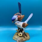 Royal Crown Derby Fairy Wrens Porcelain 17cm tall Hand Painted