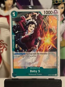 One Piece CG 4 Baby 5 OP04-032 Kingdoms of Intrigue Uncommon! - Picture 1 of 1