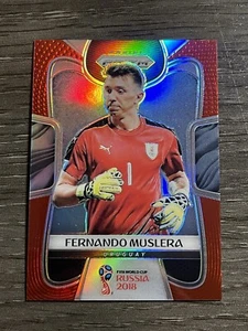 2018 Panini Prizm World Cup Soccer Red Prizm #212 Fernando Muslera /149 - Picture 1 of 2