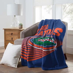 NCAA Officially Licenced Florida Gators 60" x 80" Raschel Throw Blanket - Picture 1 of 5