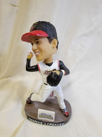 Quad Cities River Bandits THOMAS LINDAUER Bobblehead 2015 SGA Cover