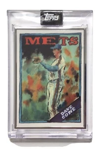 2021 Topps x Spotlight 70 #19 David Cone Artist Proof 14/25 - Picture 1 of 3