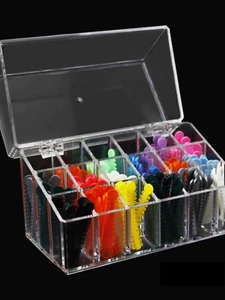 Dental Ligature Tie Case Acrylic Dental Ligature Tie Holder transparent box - Picture 1 of 5