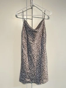 *NWT* Princess Polly XS Leopard Print Strap Dress - Picture 1 of 4