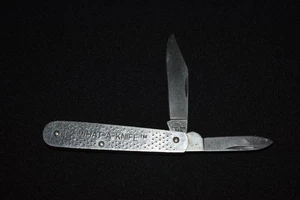 VINTAGE FOLDING POCKET KNIFE USA MADE WHAT A KNIFE CAMILLUS NEW YORK - Picture 1 of 6
